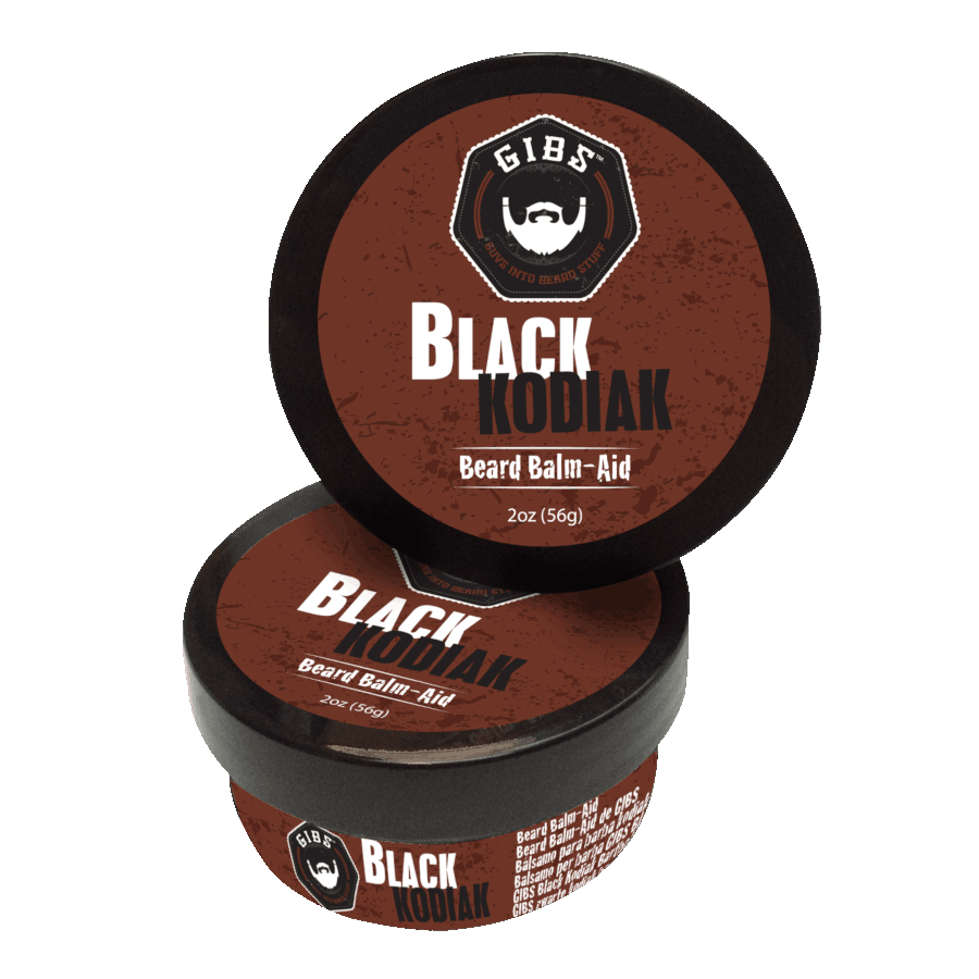Black Kodiak Beard Balm by GIBS